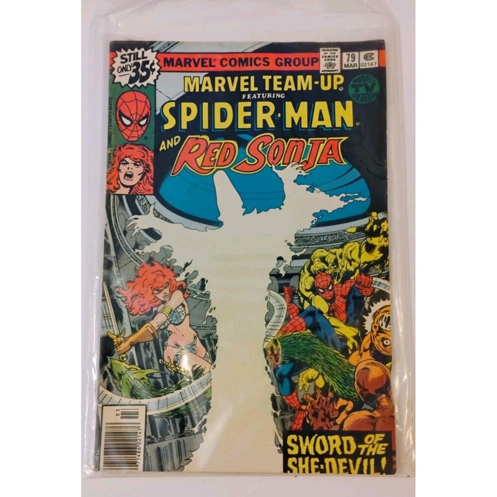 Marvel Team-Up 79 1979 Key Spider-Man Red Sonja Mary Jane John Byrne Newsstand